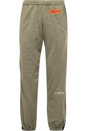Heron Preston Uomo, Pantaloni, Verde, L, new