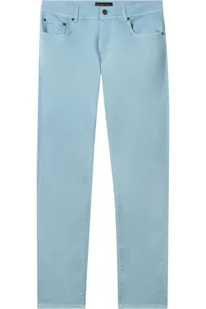 Brooks Brothers Uomo, Pantaloni, Blu, W36, new