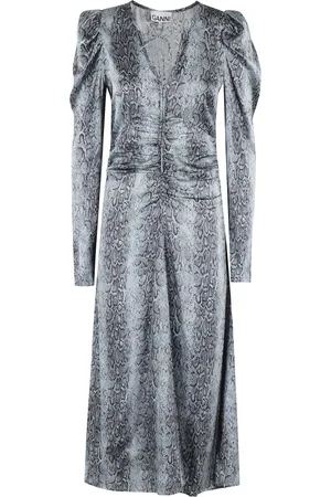 Ganni Donna, Abiti, Blu, S, new