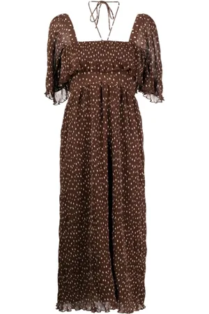 Ganni Donna, Abiti, Marrone, L, new