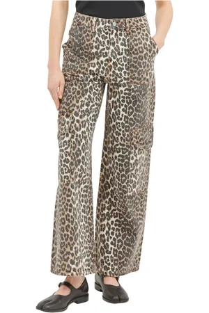 Ganni Donna, Jeans, Marrone, W26, new