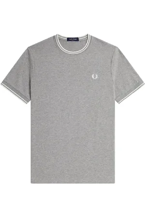 Fred Perry Uomo, Top, Grigio, M, new