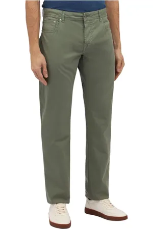 Brooks Brothers Uomo, Pantaloni, Verde, W40, new