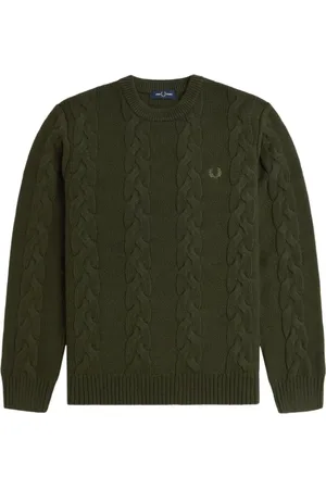 Fred Perry Uomo, Maglie, Verde, S, new