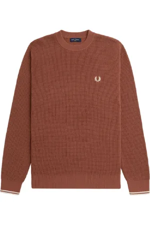 Fred Perry Uomo, Maglie, Marrone, M, new