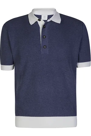 ELEVENTY Uomo, Top, Blu, L, new