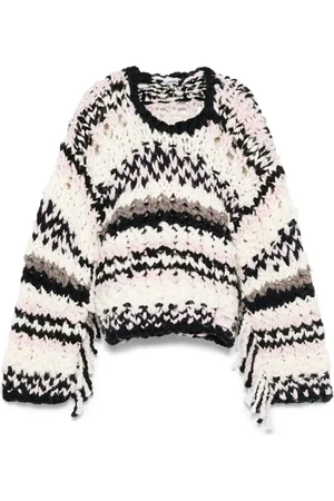 Ganni Donna, Maglie, Multicolore, S, new