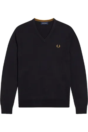 Fred Perry Uomo, Maglie, Blu, L, new