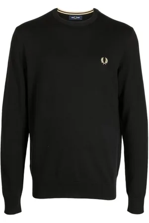 Fred Perry Uomo, Maglie, Nero, XL, new