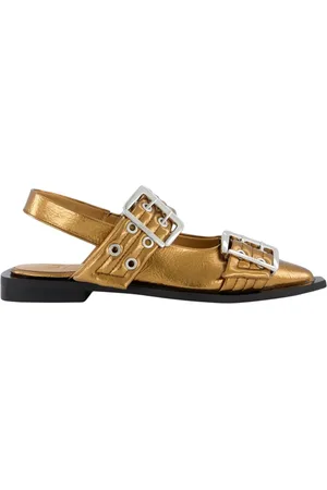Ganni Donna, Scarpe, Giallo, 39 EU, new