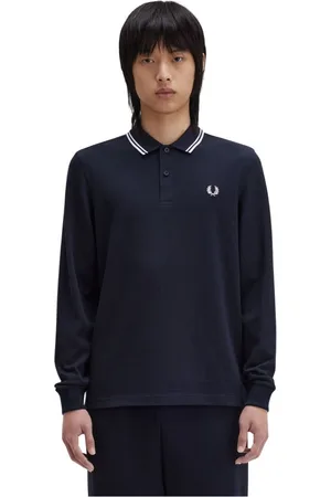 Fred Perry Uomo, Top, Blu, S, new