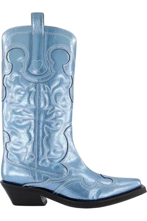Ganni Donna, Scarpe, Blu, 38 EU, new
