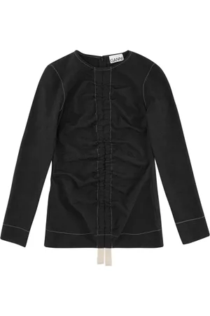 Ganni Donna, Camicette , Nero, M, new