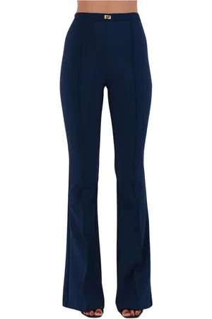Elisabetta Franchi Donna, Pantaloni, Blu, XL, new