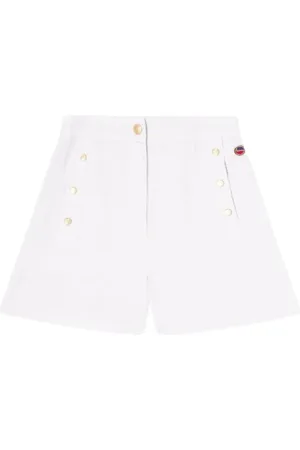 BUSNEL Donna, Pantaloncini, Bianco, L, new