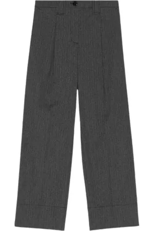 Ganni Donna, Pantaloni, Grigio, S, new