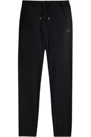 Fred Perry Uomo, Pantaloni, Nero, XL, new
