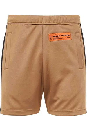 Heron Preston Uomo, Pantaloncini, Marrone, L, new