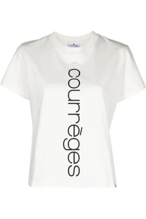 Courrèges Donna, Top, Bianco, M, new