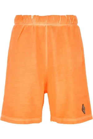 MARCELO BURLON Uomo, Pantaloncini, Arancione, S, new