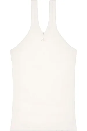 Courrèges Donna, Top, Bianco, S, new