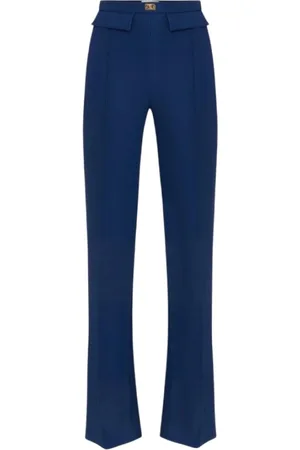 Elisabetta Franchi Donna, Pantaloni, Blu, S, new