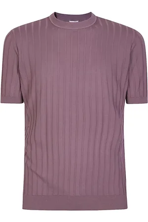 ELEVENTY Uomo, Maglie, Viola, S, new