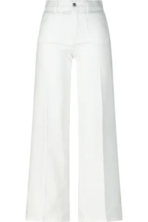 Frame Donna, Pantaloni, Bianco, W25, new