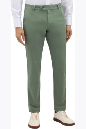 Brooks Brothers Uomo, Pantaloni, Verde, W33, new