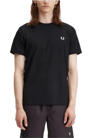 Fred Perry Uomo, Top, Nero, M, new