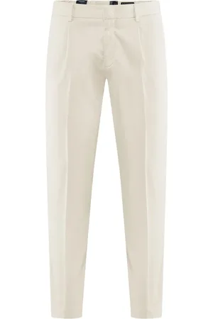 Bomboogie Uomo, Pantaloni, Bianco, W32, new