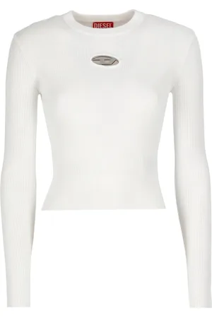 Diesel Donna, Maglie, Bianco, M, new