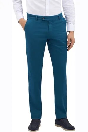 Brooks Brothers Uomo, Pantaloni, Blu, W36, new