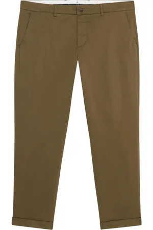 Brooks Brothers Uomo, Pantaloni, Verde, W32, new