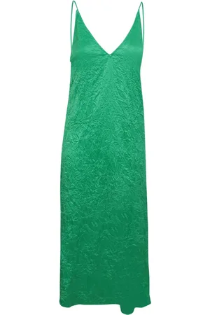 Ganni Donna, Abiti, Verde, S, new