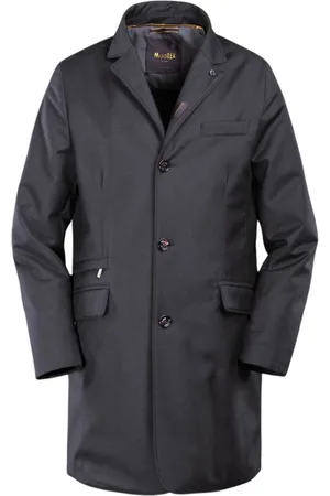 MOORER Uomo, Cappotti, Grigio, XL, new