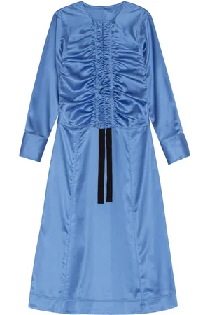 Ganni Donna, Abiti, Blu, XS, new