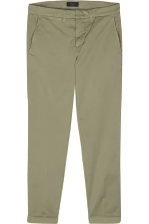 FAY Uomo, Pantaloni, Verde, W32, new