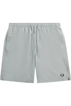 Fred Perry Uomo, Costumi da bagno, Bianco, L, new