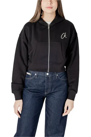 Calvin Klein Donna, Felpe, Nero, S, new