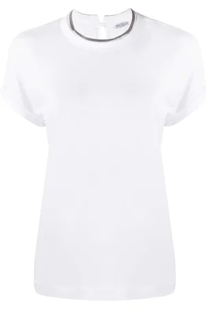 Brunello Cucinelli Donna, Top, Bianco, S, new