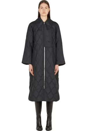 Ganni Donna, Cappotti, Nero, M, new