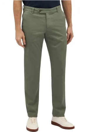 Brooks Brothers Uomo, Pantaloni, Verde, W46, new