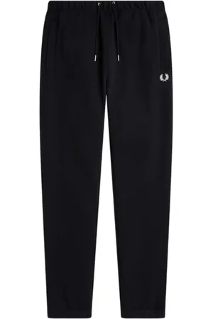 Fred Perry Uomo, Pantaloni, Nero, M, new