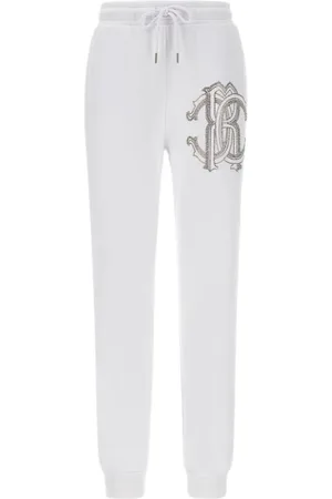 Roberto Cavalli Donna, Pantaloni, Bianco, 2Xl, new