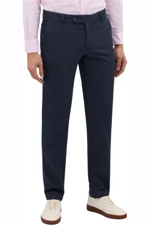 Brooks Brothers Uomo, Pantaloni, Blu, W42, new