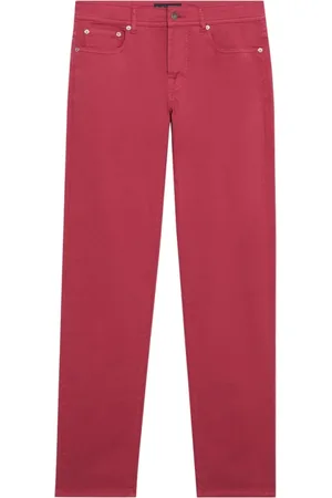 Brooks Brothers Uomo, Pantaloni, Rosso, W34, new