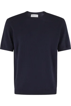 KANGRA CASHMERE Uomo, Maglie, Blu, M, new