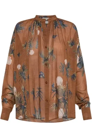 FORTE FORTE Donna, Camicette , Marrone, L, new