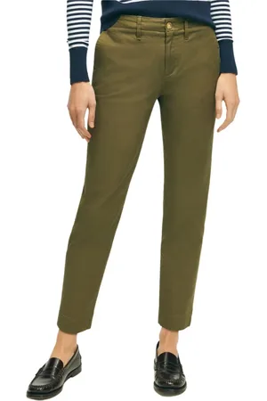 Brooks Brothers Donna, Pantaloni, Verde, XL, new